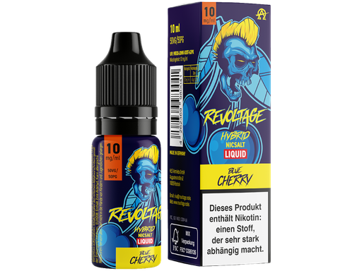 [REL10BC-10-H] Revoltage - Blue Cherry - Hybrid Nikotinsalz Liquid 10 mg/ml 15er Packung
