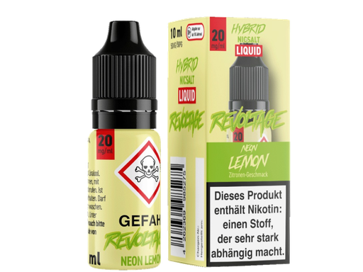 [REL10BN-20] Revoltage - Neon Lemon - Hybrid Nikotinsalz Liquid 20 mg/ml