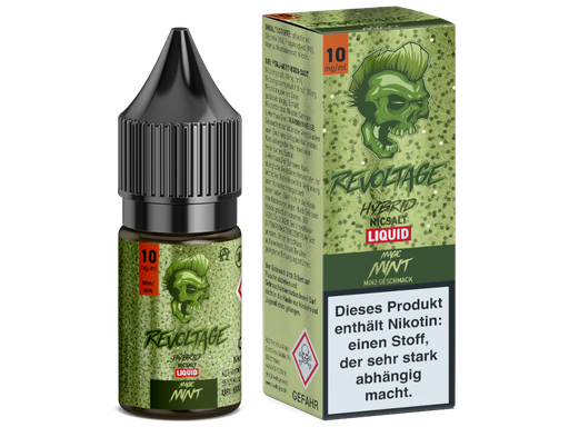 [REL10MM-10] Revoltage - Magic Mint - Hybrid Nikotinsalz Liquid 10 mg/ml