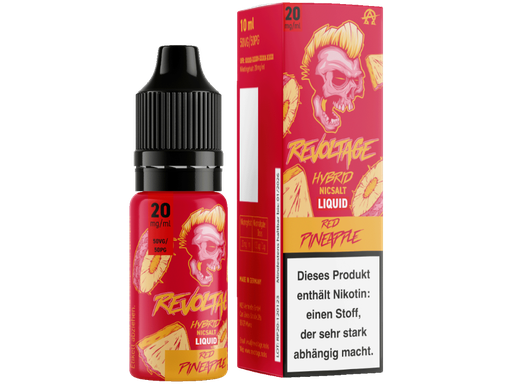 [REL10RP-20-H] Revoltage - Red Pineapple - Hybrid Nikotinsalz Liquid 20 mg/ml 15er Packung