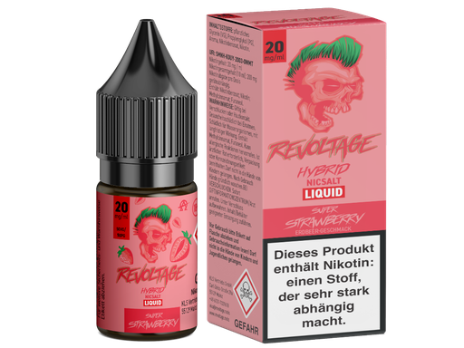 [REL10SS-20] Revoltage - Super Strawberry - Hybrid Nikotinsalz Liquid 20 mg/ml