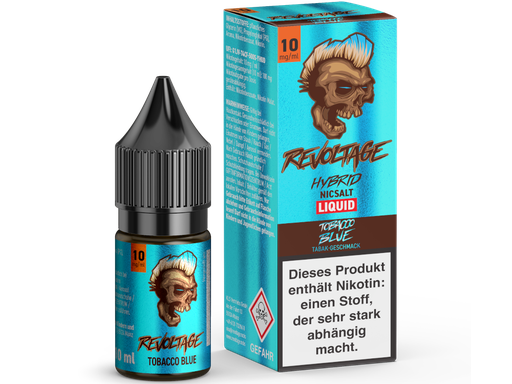 [REL10TB-10-H] Revoltage - Tobacco Blue - Hybrid Nikotinsalz Liquid 10 mg/ml 15er Packung
