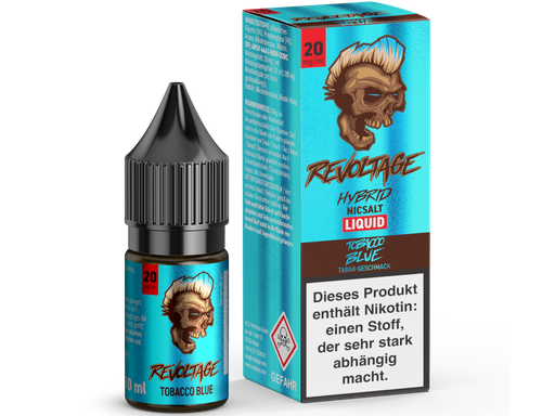 [REL10TB-20] Revoltage - Tobacco Blue - Hybrid Nikotinsalz Liquid 20 mg/ml