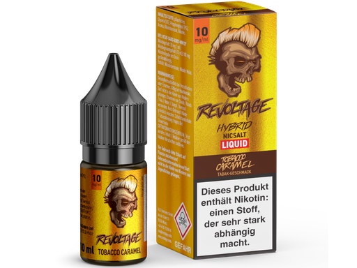 [REL10TC-10] Revoltage - Tobacco Caramel - Hybrid Nikotinsalz Liquid 10 mg/ml