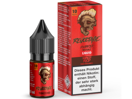 [REL10TR-10] Revoltage - Tobacco Red - Hybrid Nikotinsalz Liquid 10 mg/ml