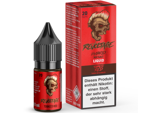 [REL10TR-20-H] Revoltage - Tobacco Red - Hybrid Nikotinsalz Liquid 20 mg/ml 15er Packung