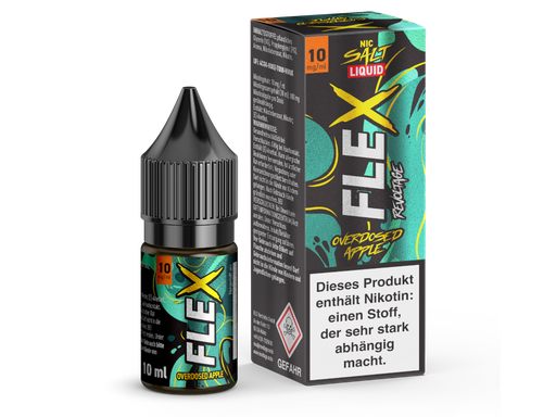 [RENSL10FA-10-H] Revoltage - FLEX - Overdosed Apple - Nikotinsalz Liquid 10 mg/ml 15er Packung