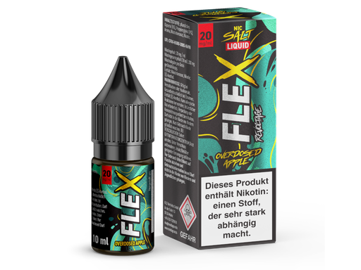 [RENSL10FA-20] Revoltage - FLEX - Overdosed Apple - Nikotinsalz Liquid 20 mg/ml