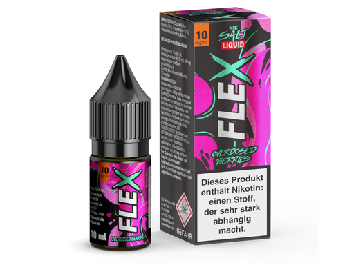 [RENSL10FB-10-H] Revoltage - FLEX - Overdosed Berries - Nikotinsalz Liquid 10 mg/ml 15er Packung