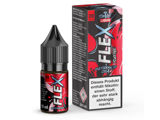 [RENSL10FC-20-K] Revoltage - FLEX - Overdosed Cola - Nikotinsalz Liquid 20 mg/ml 450er Packung