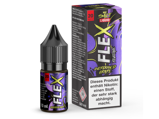 [RENSL10FG-20] Revoltage - FLEX - Overdosed Grape - Nikotinsalz Liquid 20 mg/ml