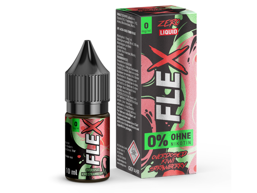 [RENSL10FKS-0] Revoltage - FLEX - Overdosed Kiwi Strawberry - Nikotinsalz Liquid 0 mg/ml