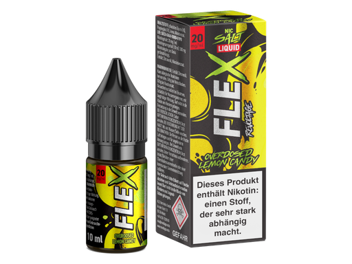 [RENSL10FLC-20-K] Revoltage - FLEX - Overdosed Lemon Candy - Nikotinsalz Liquid 20 mg/ml 450er Packung