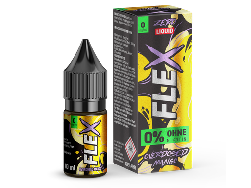 [RENSL10FM-0-H] Revoltage - FLEX - Overdosed Mango - Nikotinsalz Liquid 0 mg/ml 15er Packung