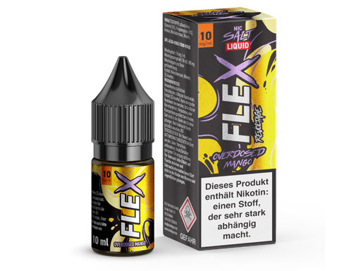 [RENSL10FM-10-K] Revoltage - FLEX - Overdosed Mango - Nikotinsalz Liquid 10 mg/ml 450er Packung