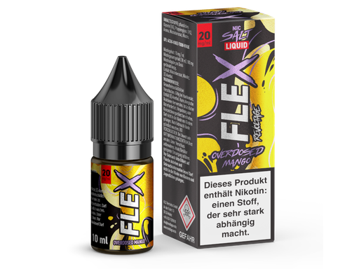 [RENSL10FM-20-K] Revoltage - FLEX - Overdosed Mango - Nikotinsalz Liquid 20 mg/ml 450er Packung