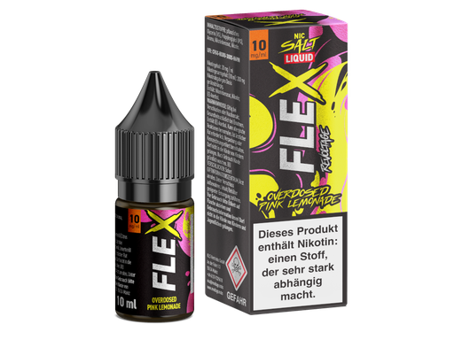 [RENSL10FPL-10-K] Revoltage - FLEX - Overdosed Pink Lemonade - Nikotinsalz Liquid 10 mg/ml 450er Packung