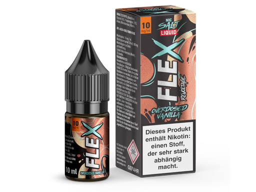 [RENSL10FV-10-H] Revoltage - FLEX - Overdosed Vanilla - Nikotinsalz Liquid 10 mg/ml 15er Packung