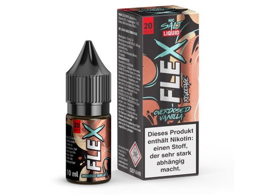 [RENSL10FV-20] Revoltage - FLEX - Overdosed Vanilla - Nikotinsalz Liquid 20 mg/ml