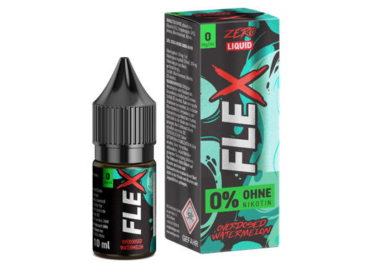 [RENSL10FWM-0-K] Revoltage - FLEX - Overdosed Watermelon - Nikotinsalz Liquid 0 mg/ml 450er Packung