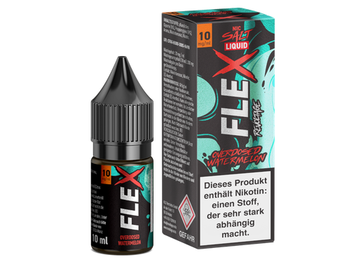 [RENSL10FWM-10-H] Revoltage - FLEX - Overdosed Watermelon - Nikotinsalz Liquid 10 mg/ml 15er Packung