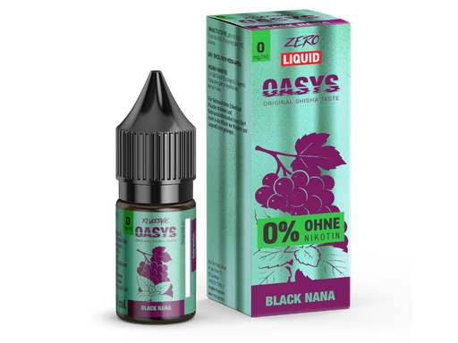 [RENSL10OB-0] Revoltage - OASYS - Black Nana - Hybrid Nikotinsalz Liquid 0 mg/ml