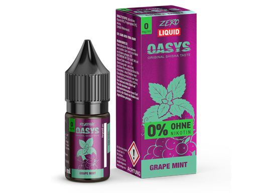 [RENSL10OM-0] Revoltage - OASYS - Grape Mint - Hybrid Nikotinsalz Liquid 0 mg/ml
