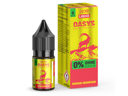 [RENSL10ON-0-H] Revoltage - OASYS - Nubian Mountain - Hybrid Nikotinsalz Liquid 0 mg/ml 15er Packung