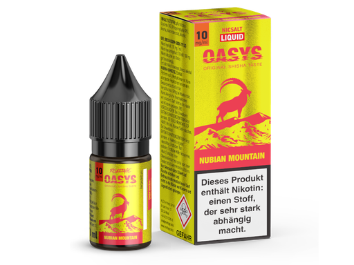 [RENSL10ON-10-H] Revoltage - OASYS - Nubian Mountain - Hybrid Nikotinsalz Liquid 10 mg/ml 15er Packung