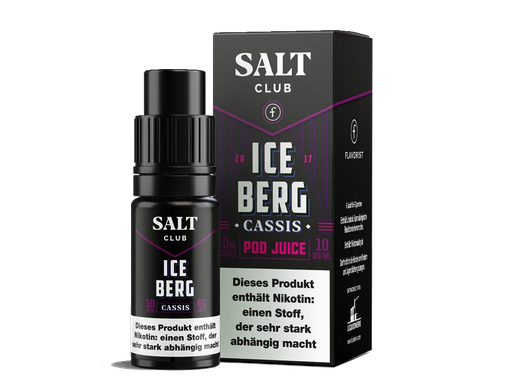 [SANS10IBCA-10] Salt Club - Flavorist Iceberg - Cassis - Nikotinsalz Liquid 10 mg/ml