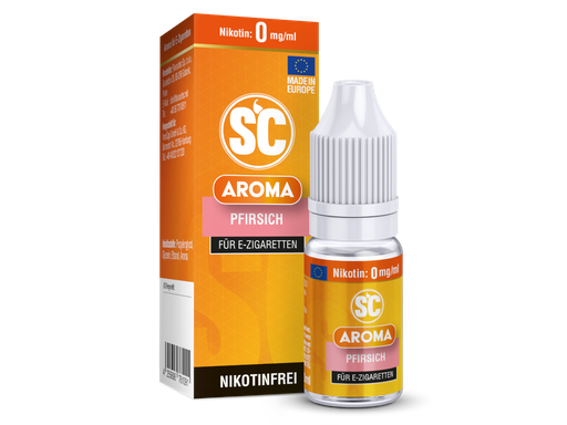 [SCA10PF-A-H] SC - Aroma Pfirsich 10 ml 10er Packung