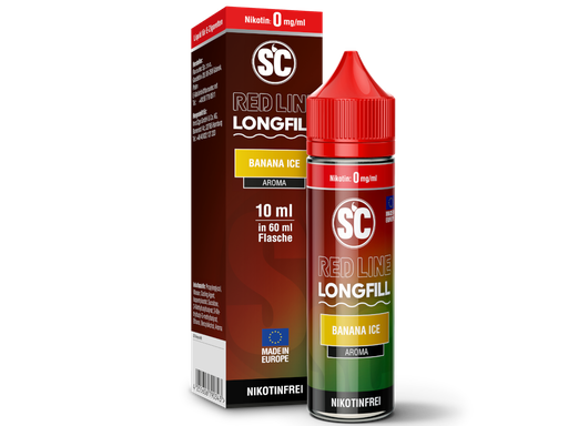 [SCA10RB-A-H] SC - Red Line - Aroma Banana Ice 10 ml 10er Packung