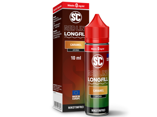 [SCA10RCR-A-K] SC - Red Line - Aroma Caramel 10 ml 160er Packung