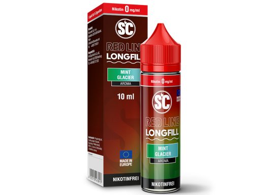 [SCA10RMG-A-K] SC - Red Line - Aroma Mint Glacier 10 ml 160er Packung