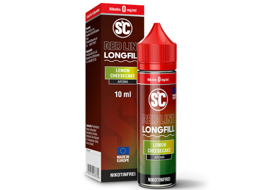 [SCA10RN-A-H] SC - Red Line - Aroma Lemon Cheesecake 10 ml 10er Packung