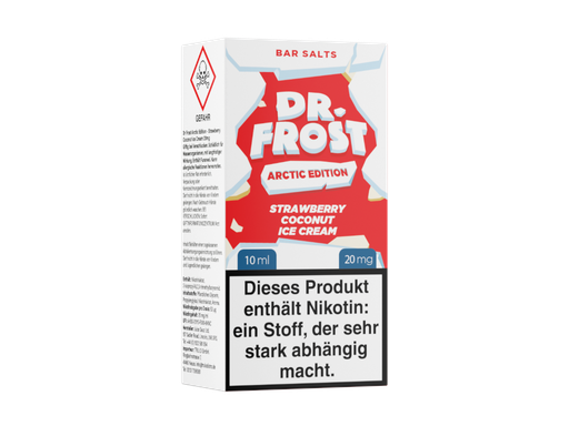 [DFNSL10AES-20] Dr. Frost - Arctic Edition - Strawberry Coconut Ice Cream - Nikotinsalz Liquid 20 mg/ml