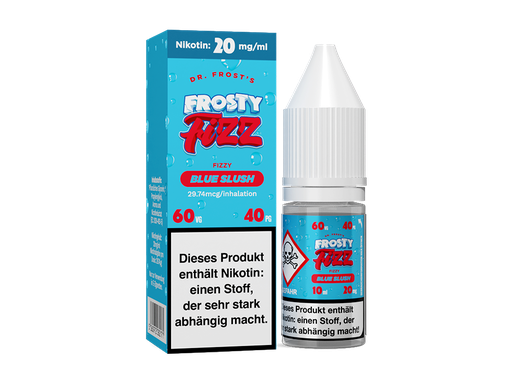 [DFNSL10BS-20] Dr. Frost - Frosty Fizz - Blue Slush - Nikotinsalz Liquid 20 mg/ml