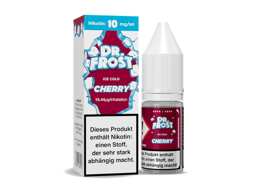 [DFNSL10CI-10] Dr. Frost - Ice Cold - Cherry - Nikotinsalz Liquid 10 mg/ml