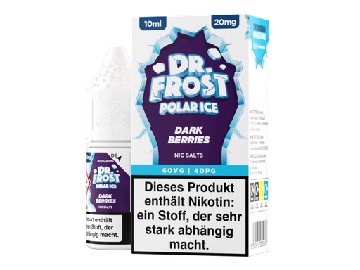 [DFNSL10DB-20] Dr. Frost - Polar Ice - Dark Berries - Nikotinsalz Liquid 20 mg/ml
