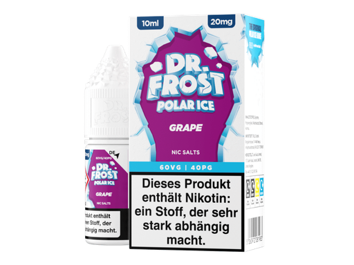 [DFNSL10GI-20] Dr. Frost - Polar Ice - Grape - Nikotinsalz Liquid 20 mg/ml