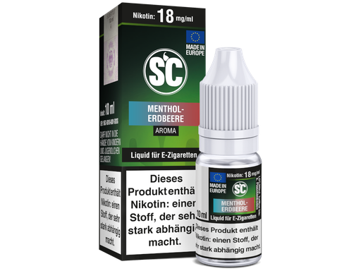 [SCL10MTE-0] SC Liquid - Menthol-Erdbeere 0 mg/ml