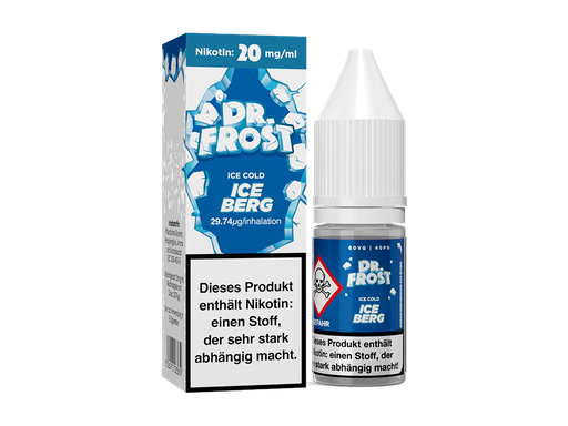 [DFNSL10IB-20] Dr. Frost - Ice Cold - Iceberg - Nikotinsalz Liquid 20 mg/ml