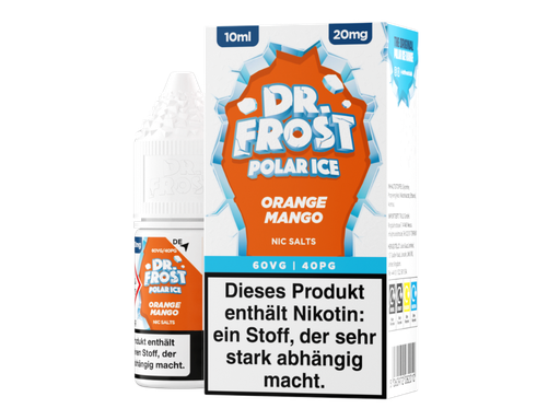 [DFNSL10OM-20] Dr. Frost - Polar Ice - Orange Mango - Nikotinsalz Liquid 20 mg/ml