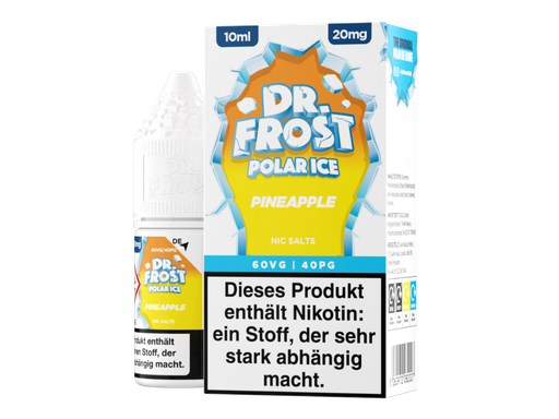 [DFNSL10PI-20] Dr. Frost - Polar Ice - Pineapple - Nikotinsalz Liquid 20 mg/ml