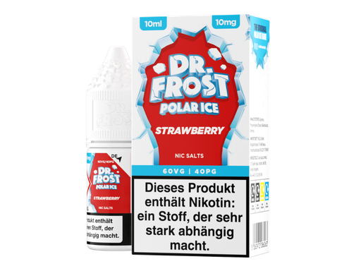 [DFNSL10SI-10] Dr. Frost - Polar Ice - Strawberry - Nikotinsalz Liquid 10 mg/ml