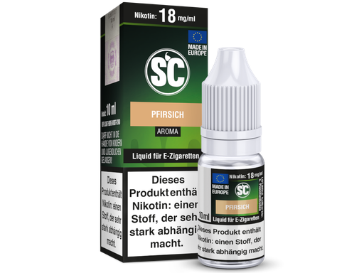 [SCL10PS-12] SC Liquid - Pfirsich 12 mg/ml
