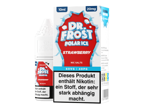 [DFNSL10SI-20] Dr. Frost - Polar Ice - Strawberry - Nikotinsalz Liquid 20 mg/ml