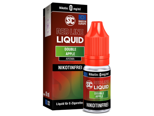 [SCL10RDA-0-H] SC - Red Line Nikotin - Double Apple 0 mg/ml 10er Packung