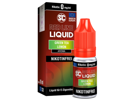 [SCL10RGL-0] SC - Red Line Nikotin - Green Tea Lemon 0 mg/ml