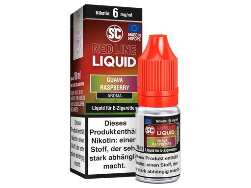 [SCL10RGR-6] SC - Red Line Nikotin - Guava Raspberry 6 mg/ml